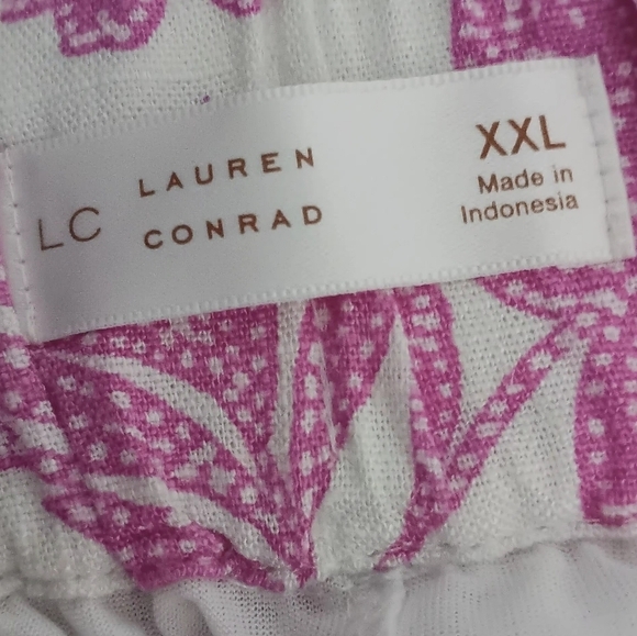 LC Lauren Conrad Floral Three Tiers Midi Skirt Size XXL - Picture 9 of 10